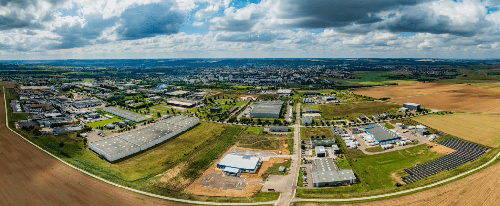 Zone des Vauguillettes plan drone