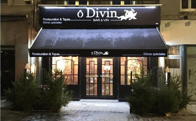 Logo Ô Divin – Bar à vin & tapas